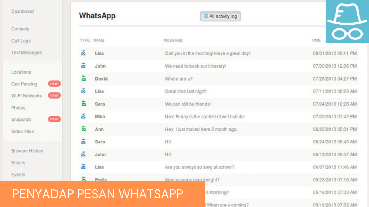 bajak wa gratis mspy