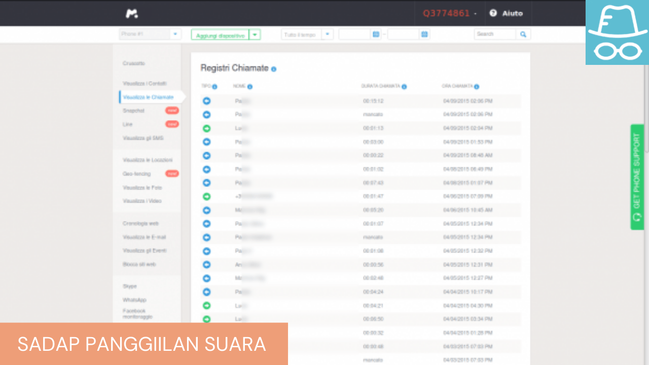 rekam panggilan telepon