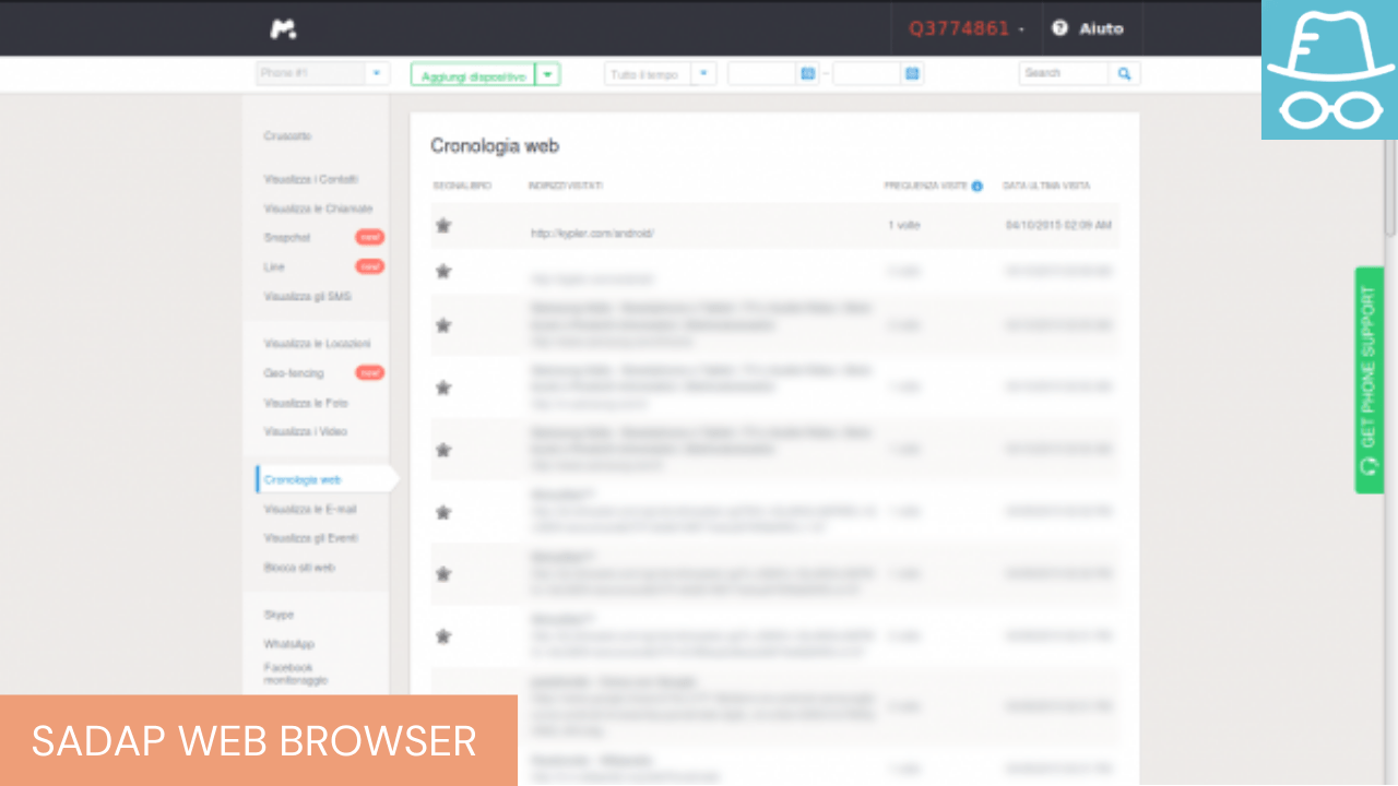 cara sadap browser