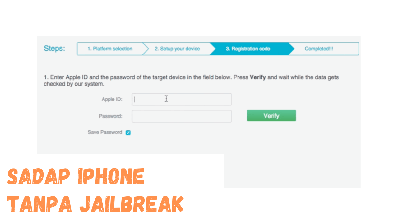 penyadap iphone tanpa jailbreak