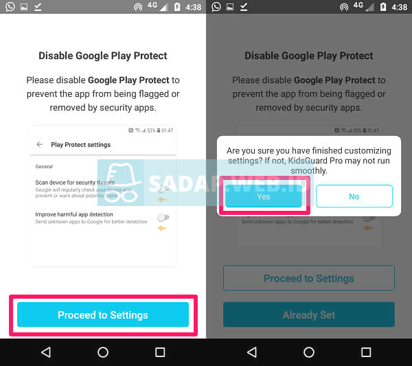 setting play protect
