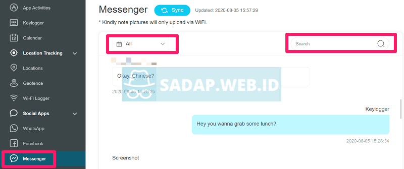 hack facebook messenger