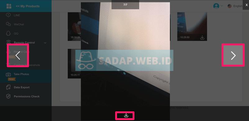 sadap kamera