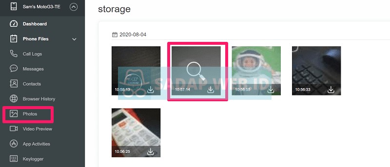 mengakses file android amp iphone