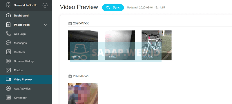 sadap file foto hp