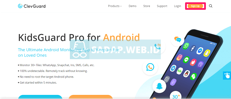 daftar kidsguard pro