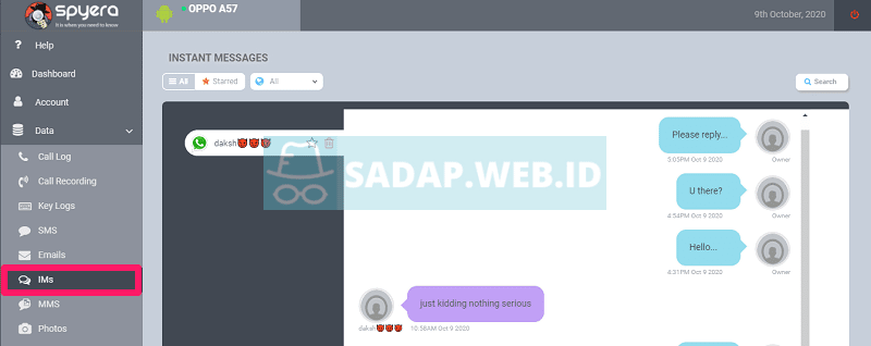 sadap whatsapp dengan spyera