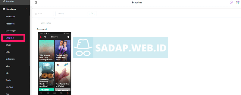 menyadap snapchat