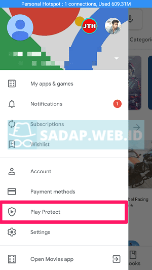 setting google play protect spyzieio