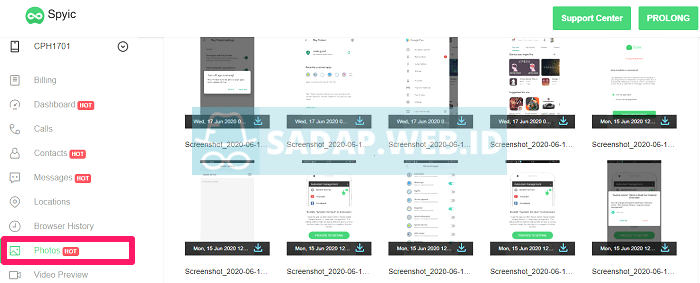 aplikasi remote layar hp