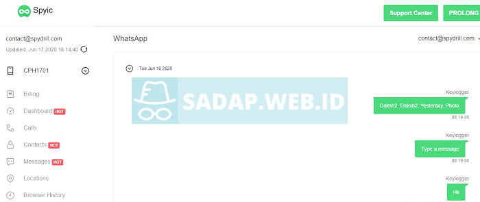 aplikasi sadap pesan wa