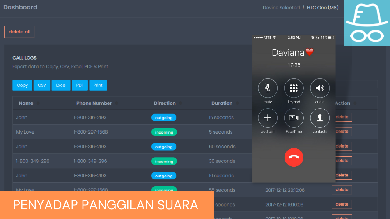 sadap panggilan telepon jarak jauh