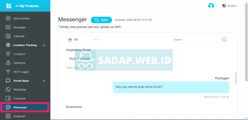 hack messenger kidsguard pro