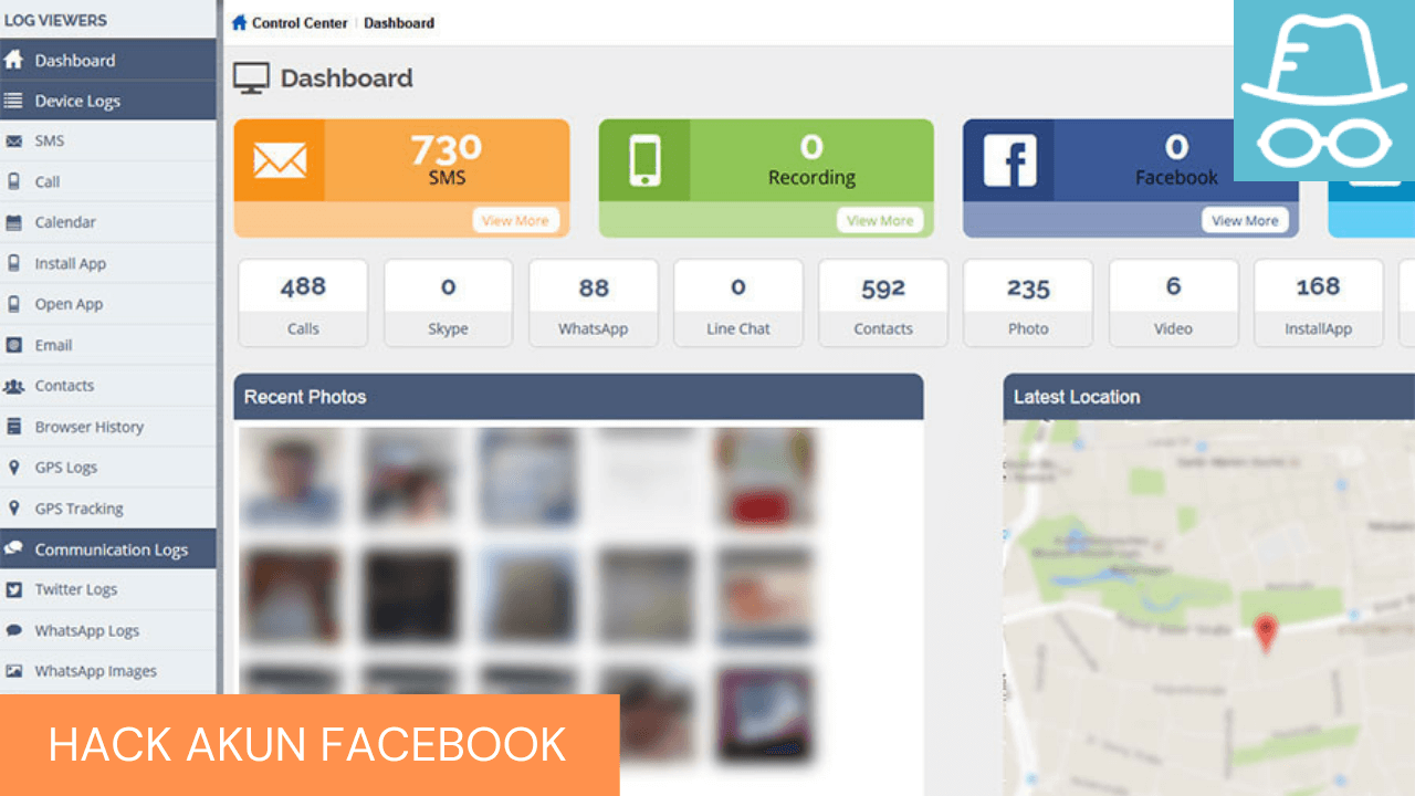 cara mudah hack facebook