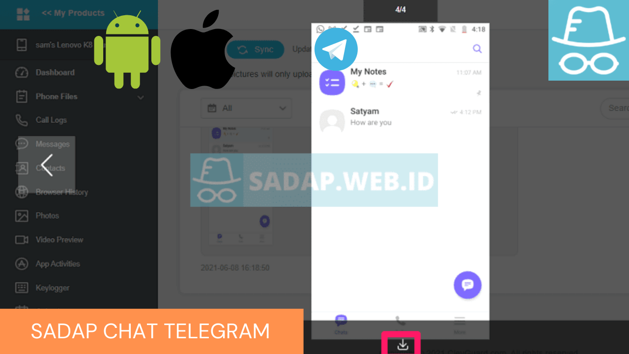 sadap telegram