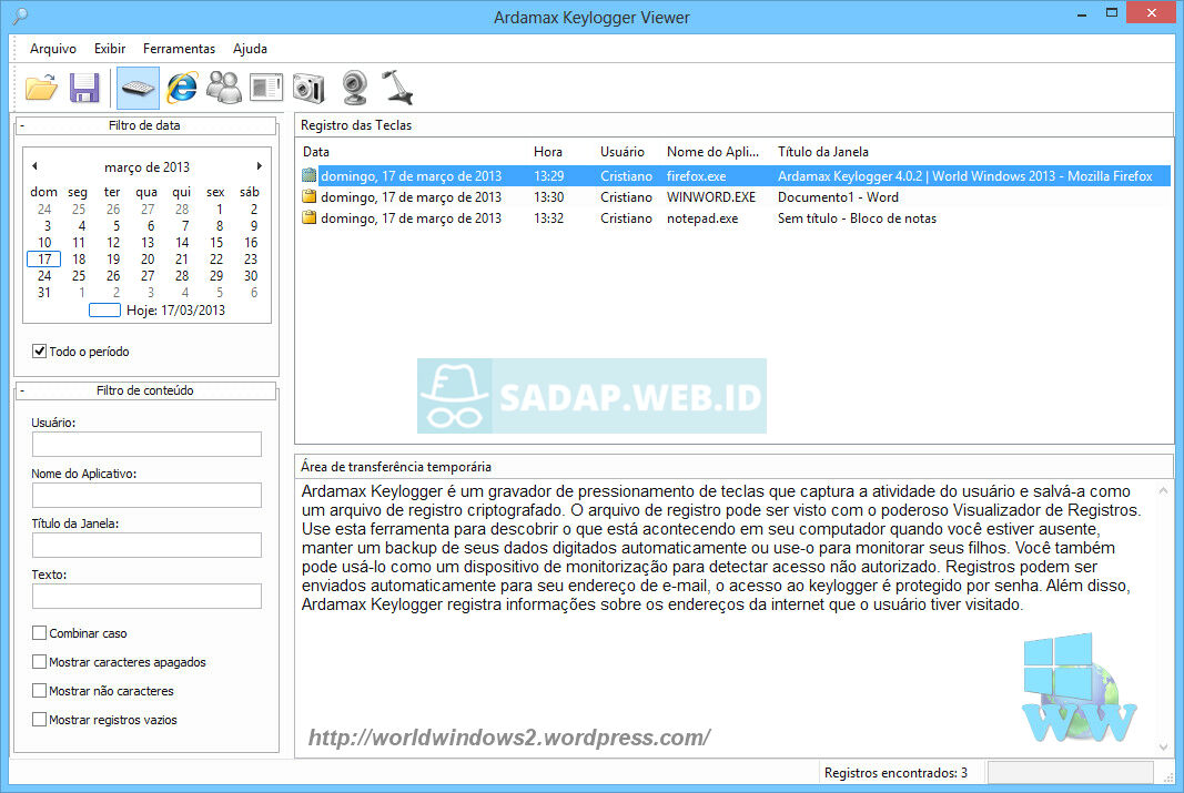 ardamax keylogger windows