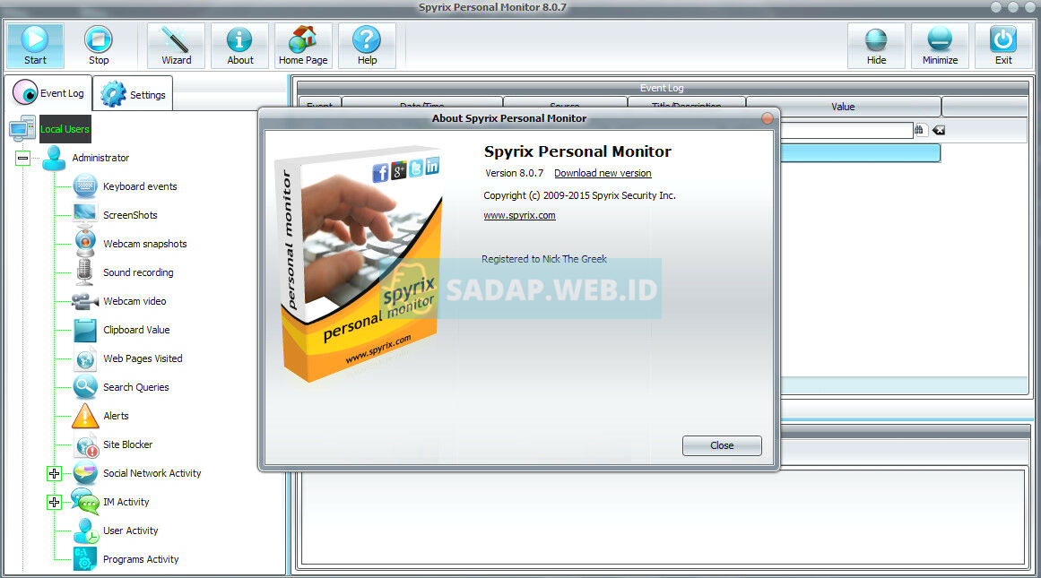 software keylogger windows spyrix