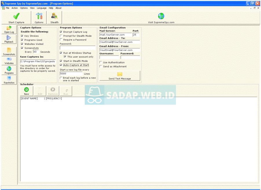 keylogger komputer supreme spy