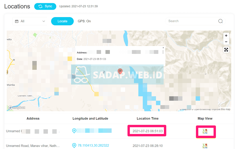 lacak lokasi gps android