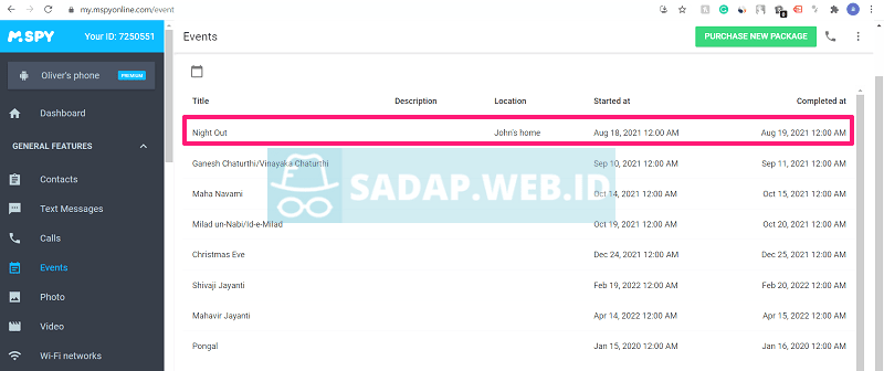 aplikasi sadap data android