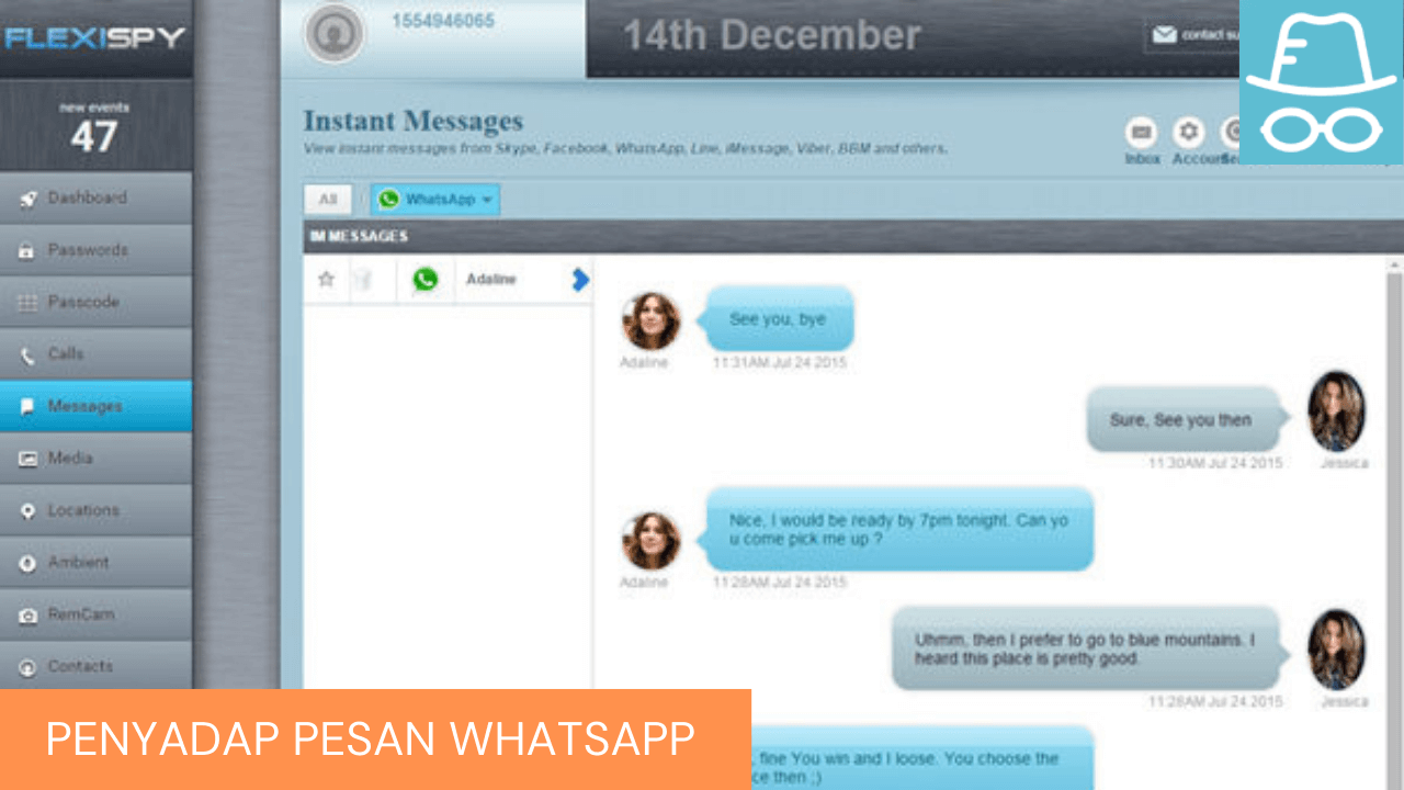 hack wa pasangan flexispy