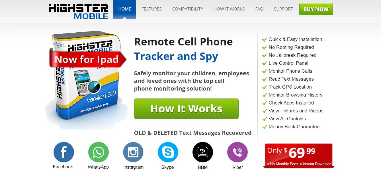 sadap iphone highster mobile
