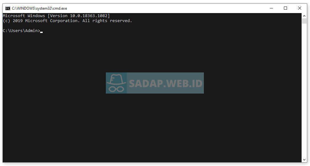 lacak no wa dengan cmd