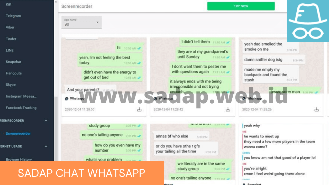 sadap obrolan chat whatsapp