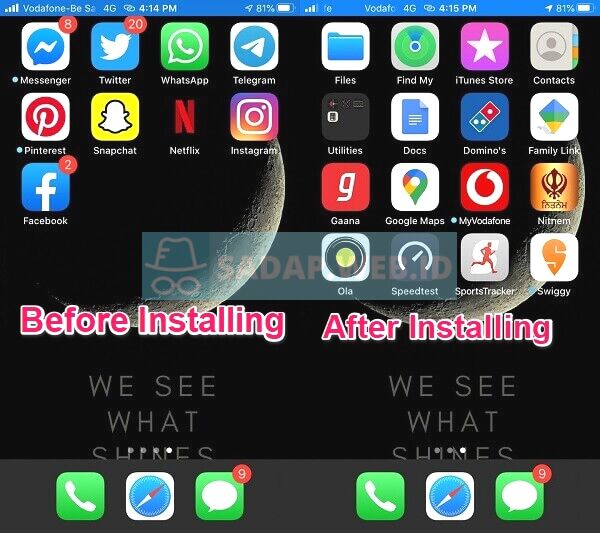 fitur blokir aplikasi iphone