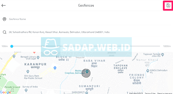 fitur lacak lokasi geo fencing