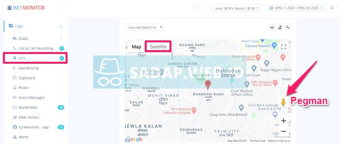 pelacak lokasi ikeymonitor
