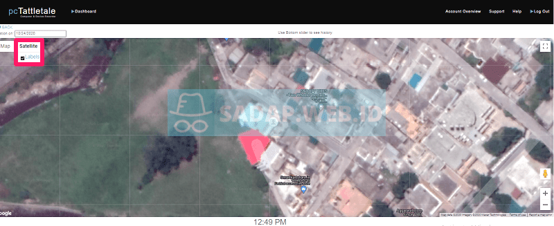 lacak mode satelit pctattletale