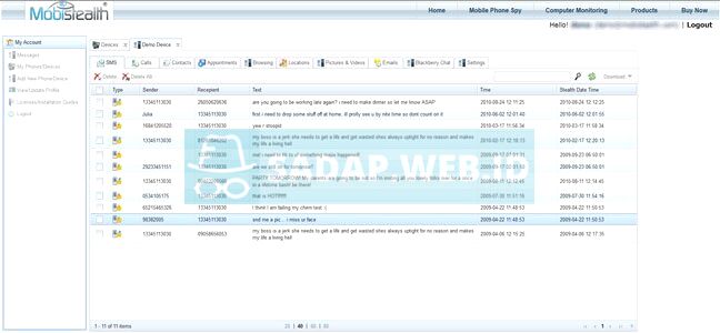 sadap panggilan telepon mobistealth