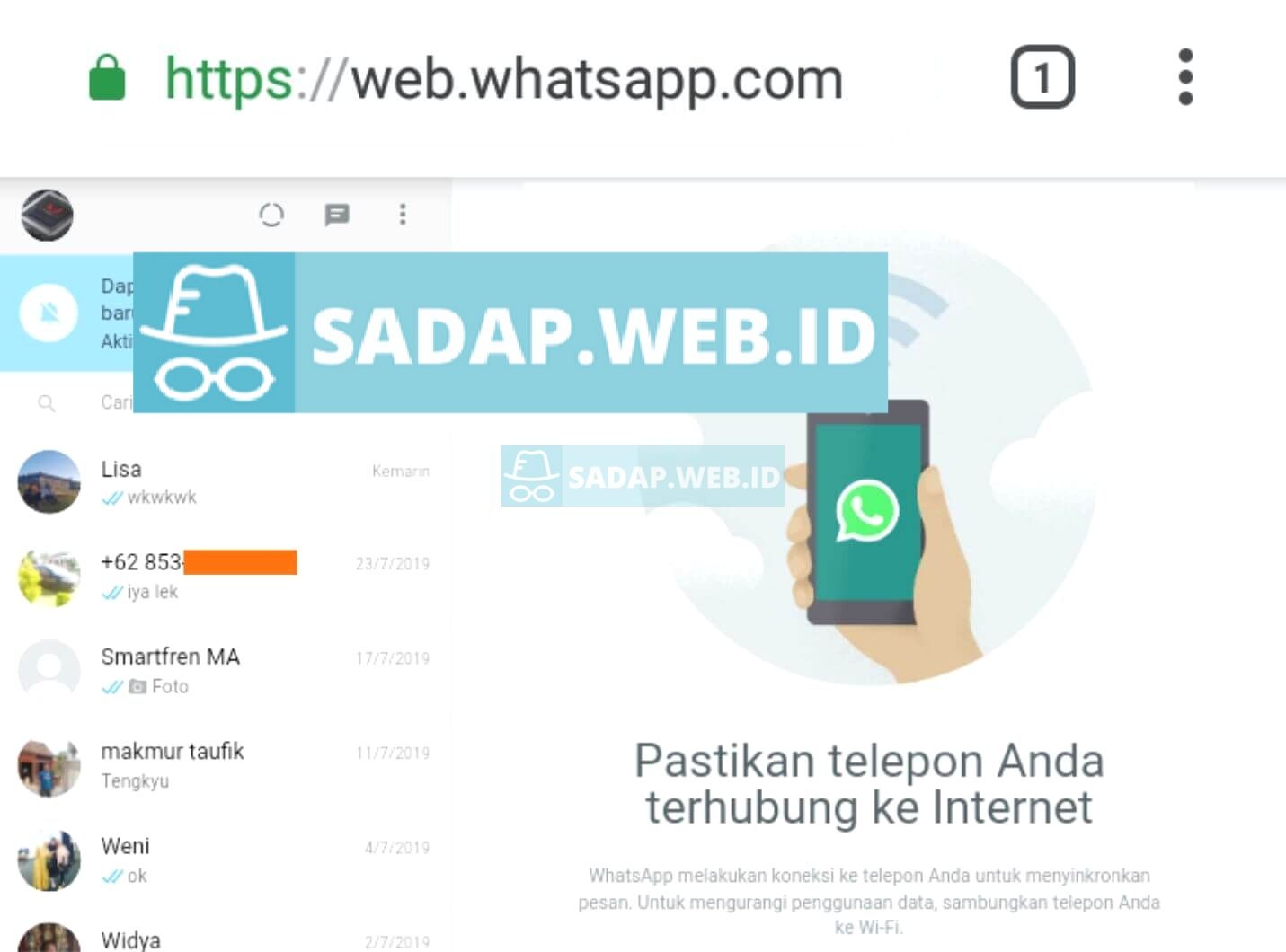 sadap whatsapp tanpa aplikasi